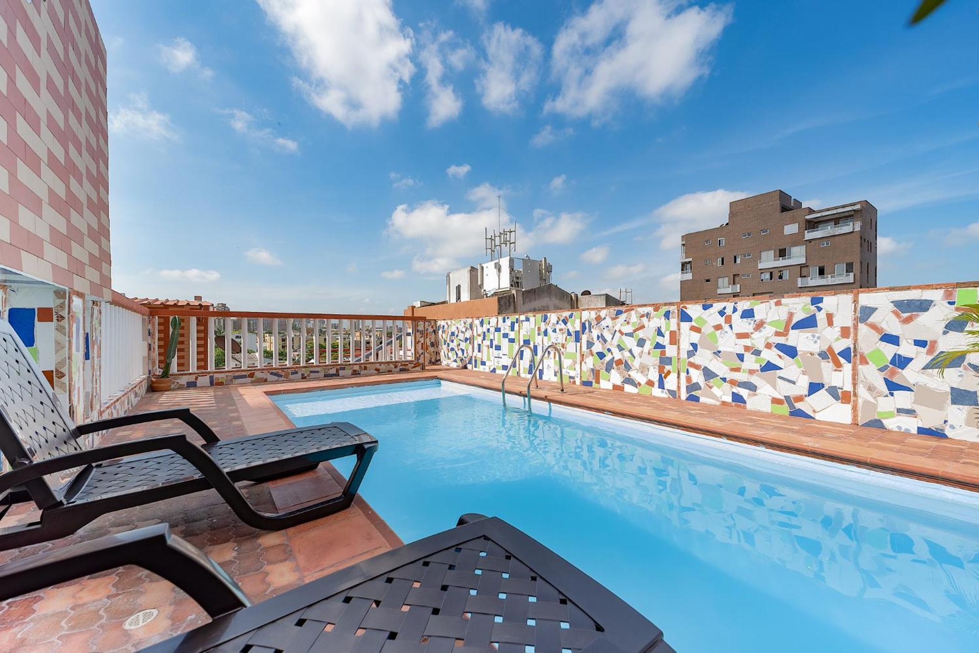 Villa Santos Apartaestudios Barranquilla  Exteriör bild