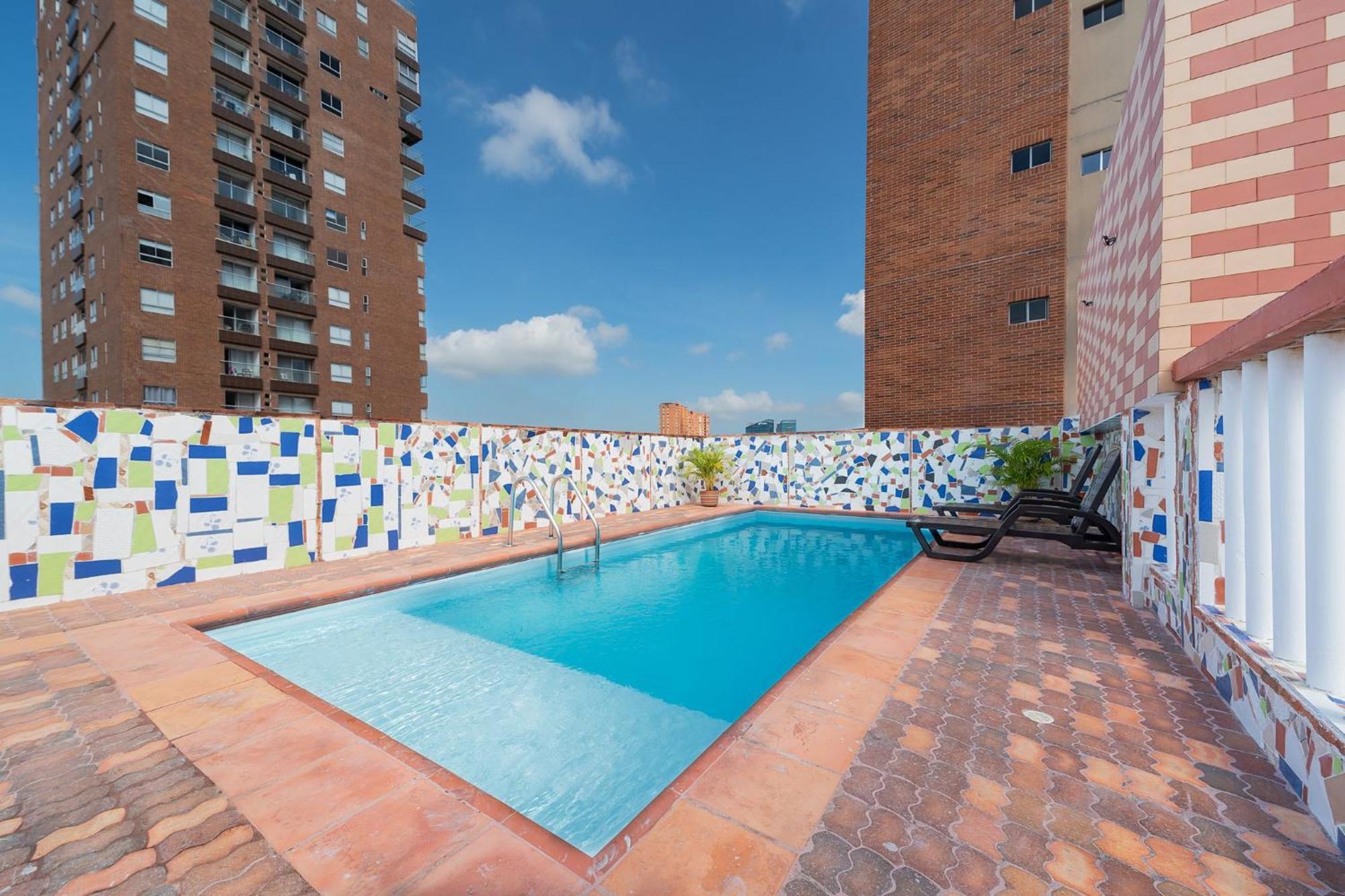 Villa Santos Apartaestudios Barranquilla  Exteriör bild